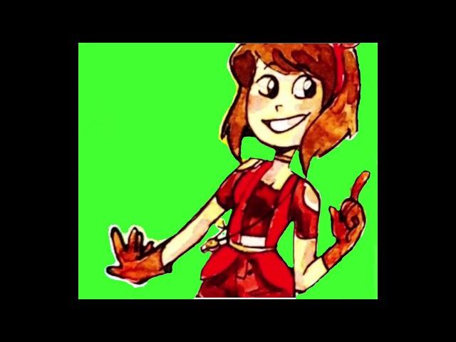 Yeajeedraws green screen screenshot