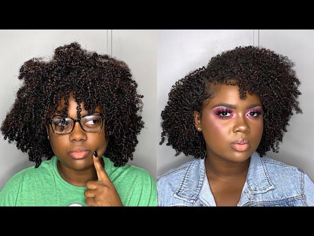 DRUGSTORE Wash n Go | CURLY HAIR ROUTINE 