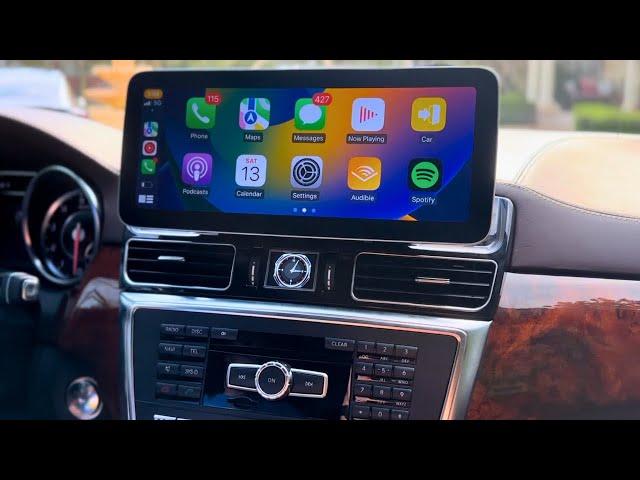 Android Screen Installation | Mercedes GLE GL ML GLS Class (W166/W167) | ML350 ML63 GLE350 GLE 63