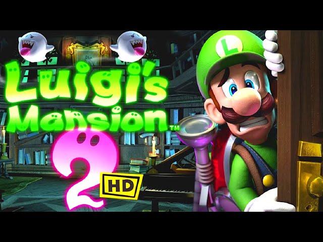 Luigi's Mansion 2 HD The Movie - Full Game 100% Walkthrough