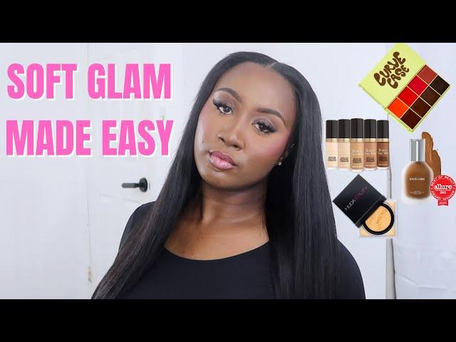 Soft Glam Makeup for Dark Skin | Tips for a Flawless Glow| Adama The Problem