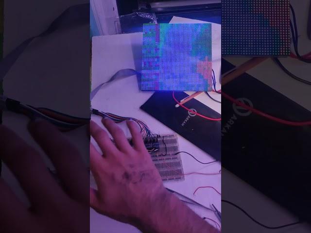 Thermal Camera + LED Matrix Test