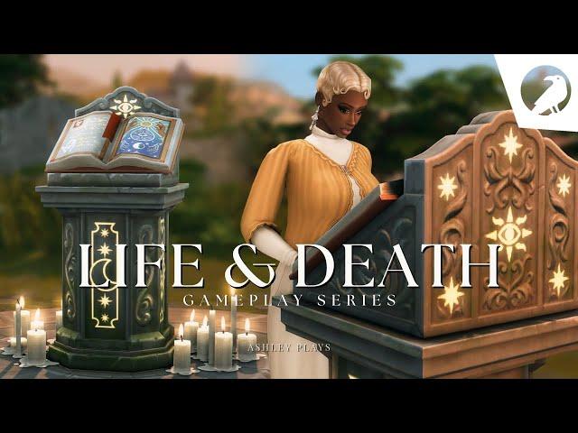 discovering ravenwood's secrets | the sims 4: life & death gameplay (EP 2)