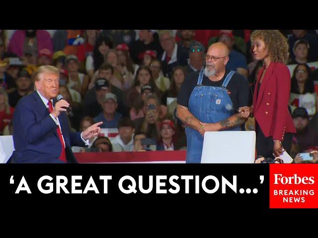 BREAKING NEWS: Trump Takes Questions From Voters At Town Hall Event In Lancaster, Pennsylvania