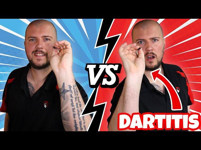I Played Darts Right Handed (With Dartitis) Vs Left Handed!