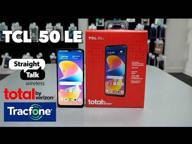 TCL 50 LE TCL 50 XE 5G Unboxing & Review For Straight talk, Total Wireless, Simple Mobile