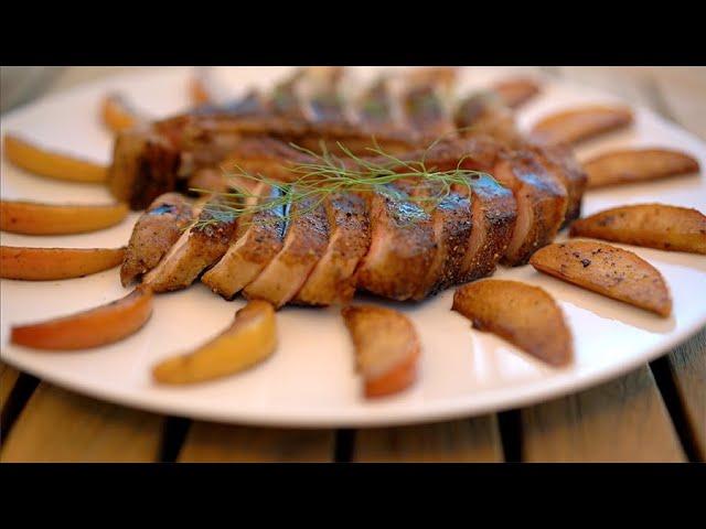 Ep18: Bone-In Pork Chops with Roasted Potatoes and Braised Fennel from the Wood Oven