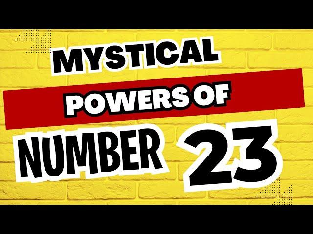 Facts About Number 23 Will Blow Your Mind