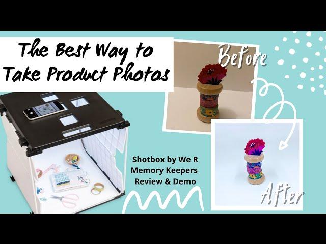 Honest Review of Shotbox by We R Memory Keepers! - Take professional looking photos