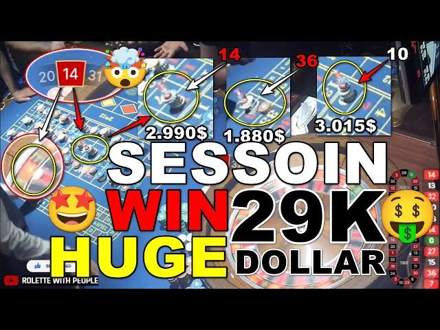 Live Roulette|Exclusive Huge Win Session29.600$ at Las Vegas Casino3.015$ / $83 Chips2024-09-18