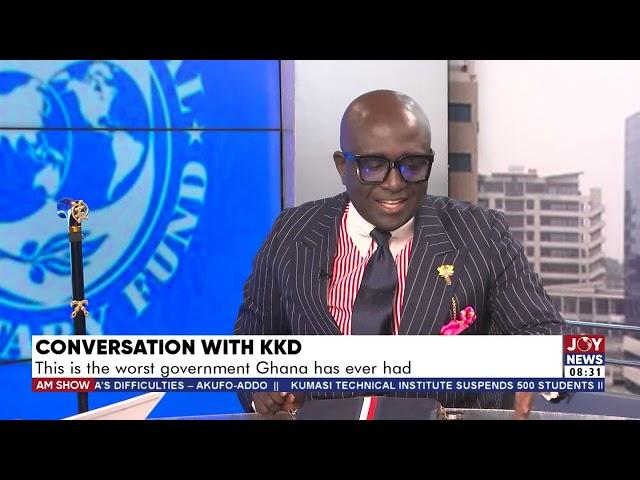 This is the worst government Ghana has ever had -  KKD - JoyNews