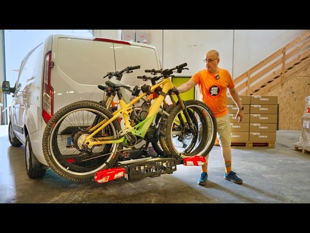 E MTB FAHRRADTRÄGER FÜR CAMPER VAN UND FLÜGELTÜRER | UEBLER H31 S DC  & H21 Z