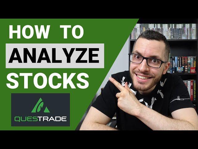 How to ANALYZE a STOCK in CANADA // How to Read a STOCK QUOTE in QUESTRADE Tutorial