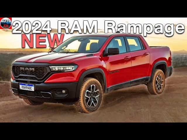 NEW 2024 RAM Rampage Rebel - DRIVING, Test, Exterior&Interior