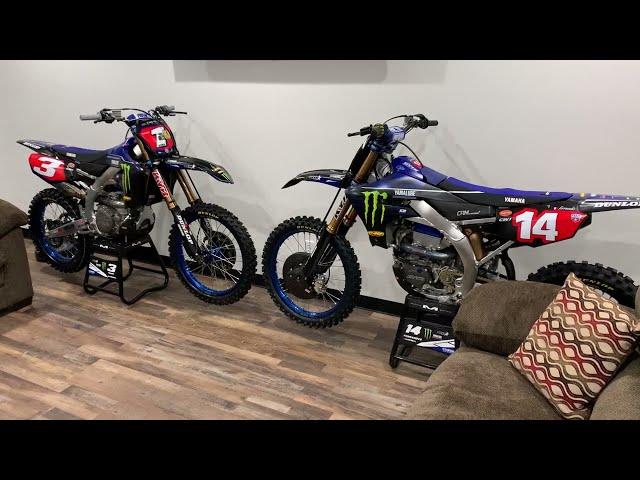 Quick Tour Around Star Racing Yamaha Shop + Supercross Practice