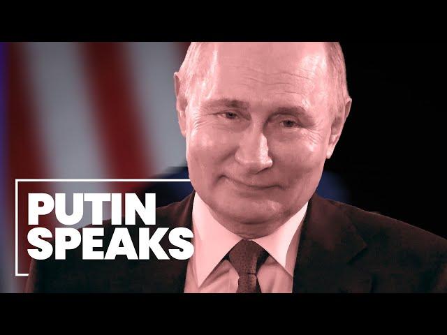  LIVE: Putin speaks for first time after Trump election win | Live Translation