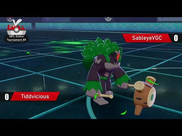 Montreal Pkmn League Online Tournament #8 - Round 5: Tiddvicious vs SableyeVGC