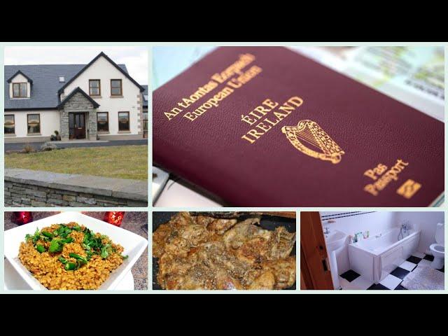 How to get irish residency. House rent,  medical, jobs information .irish Pakistani mom routine