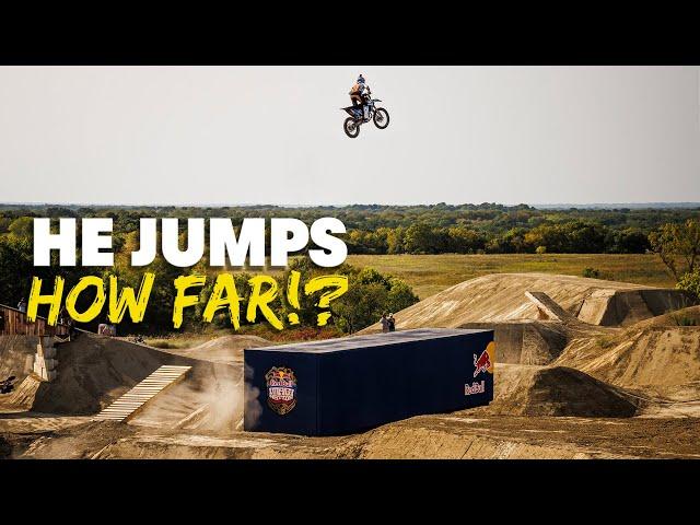 Tyler Bereman’s 184 Foot (56 Meter) Jump Warm Up   | Red Bull Imagination 3.0