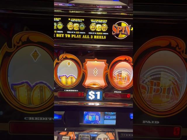 We have to hit the wheel again right? #money #slots #casino #gambling