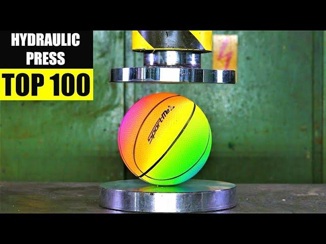 Top 100 Best Hydraulic Press Moments VOL 3 | Satisfying Crushing Compilation