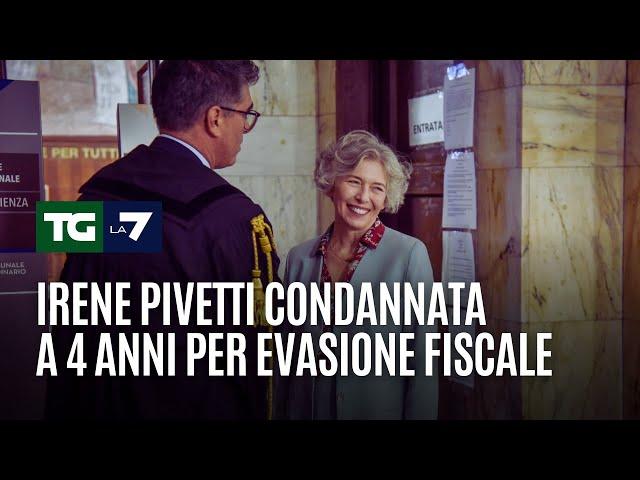 Irene Pivetti condannata a 4 anni per evasione fiscale