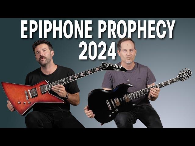 Epiphone Prophecy Update 2024 | How they sound AND FEEL!