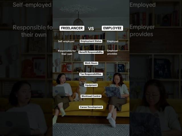 Freelancer VS Employee:  Let’s see who’s who! ‍️