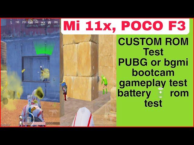 MI 11x superior os gameplay bootcamp hot drops or poco f3