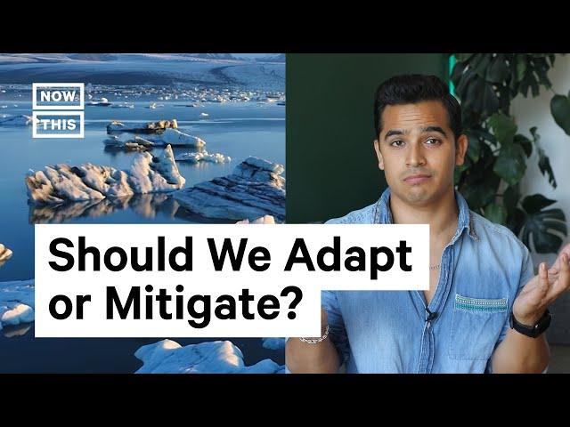 Adaptation vs. Mitigation Climate Change Solutions