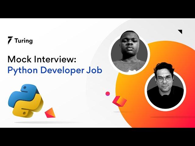 Python Mock Interview | Interview Questions for Senior Python Developers