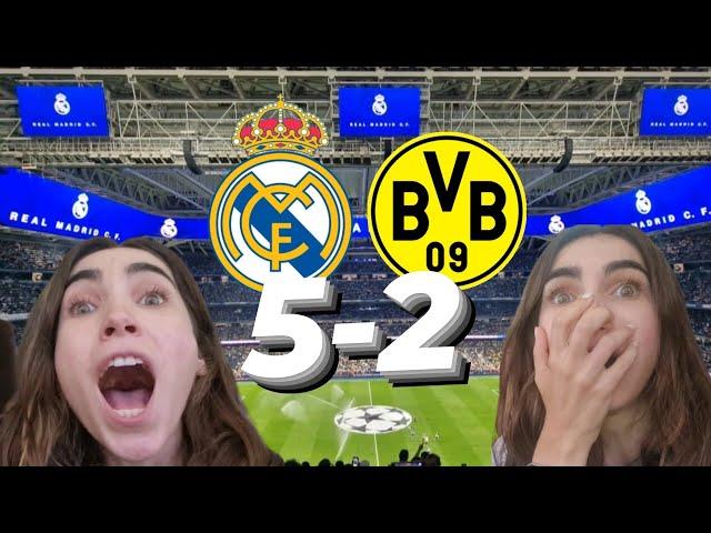 NOCHE MÁGICA de CHAMPIONS Real Madrid 5-2 Dortmund en el Santiago Bernabeu   REACCIÓN MADRIDISTA