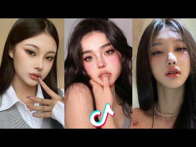 Asian girl makeup transformation | Chinese tiktok | douyin