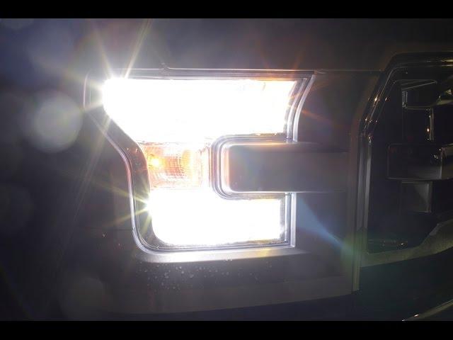 How to install LED Headlight Bulbs 2015-20 Ford F150 CREE LED Headlights