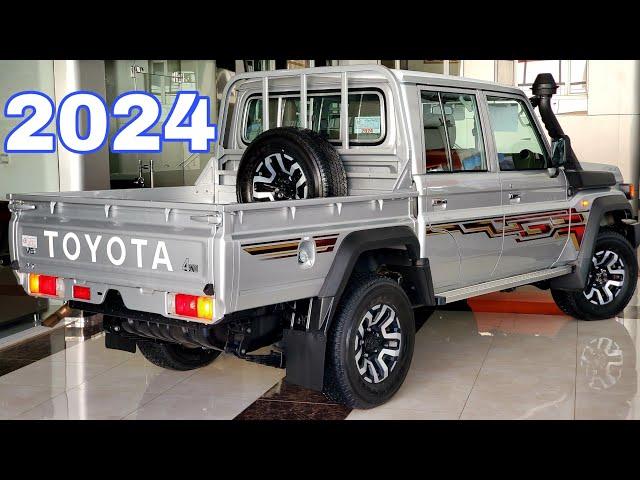 Just arrived  2024 Toyota Land Cruiser “ 70series “ double cab pick-up truck “ with price “