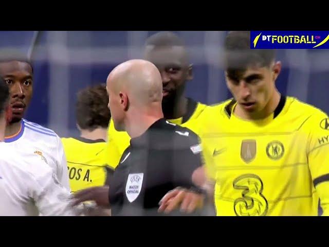 Kai Havertz and Lucas Vázquez fight S | real Madrid vs Chelsea