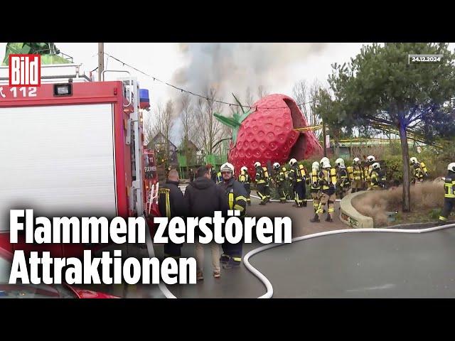 RÖVERSHAGEN: Großfeuer auf Karls Erdbeerhof