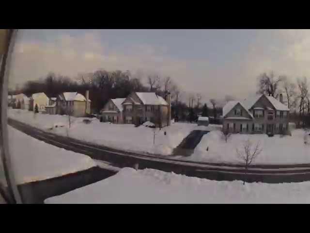 45 Day Time Lapse of the Horrible 2014 Winter Snow Melting