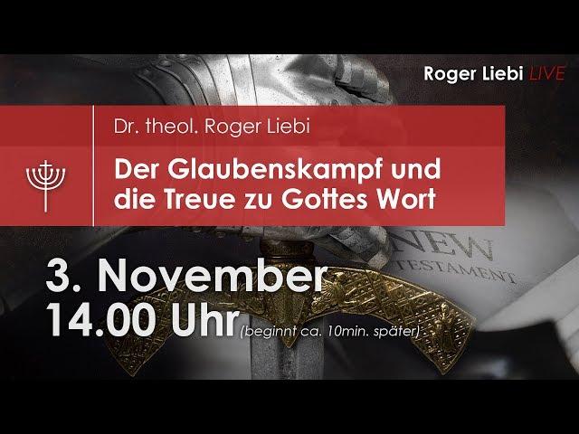 Der Glaubenskampf und die Treue zu Gottes Wort