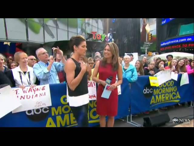 Missy Peregrym on Good Morning America (HD)