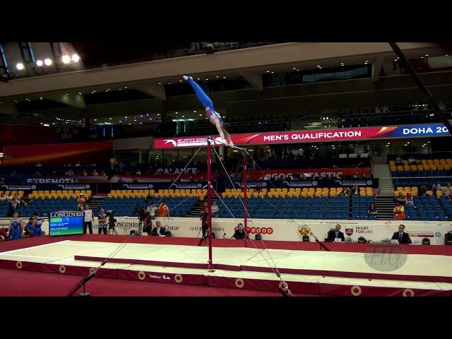 BELYAVSKIY David (RUS) - 2018 Artistic Worlds, Doha (QAT) - Qualifications Horizontal Bar