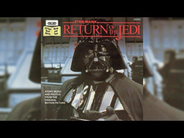 1983 Star Wars Return of the Jedi Read-Along Story Book and Cassette