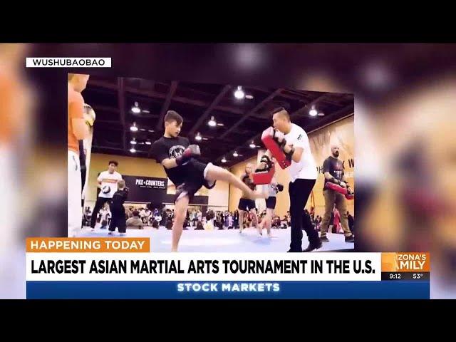 Largest Asian martial arts tournament makes stop in Arizona