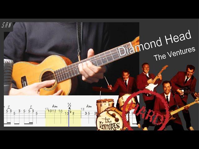 Diamond Head  -The Ventures 鑽石頭/烏克麗麗 Ukulele 合奏 /教學 Tutorial