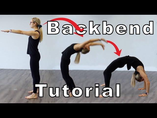 Standing Backbend Tutorial | Jasmine M