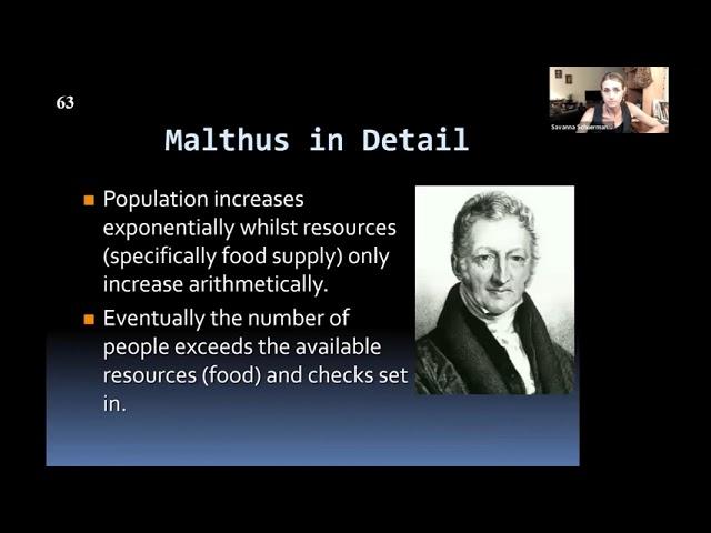 Lect 1.4d Intro to Human Population & the "Legacy of Malthus"