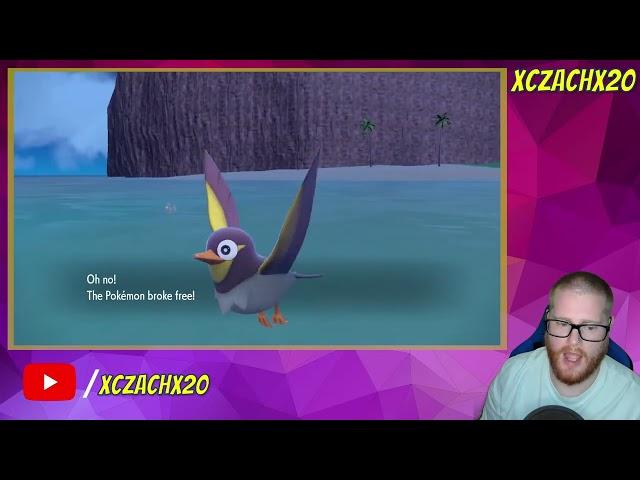 Random Encounter Shiny Wattrel!! | Pokémon Scarlet & Violet XcZachX20 Live Stream Highlight