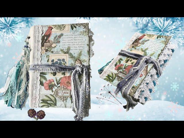 Winter Journal Flip Through, Let It Snow, Swap Journal