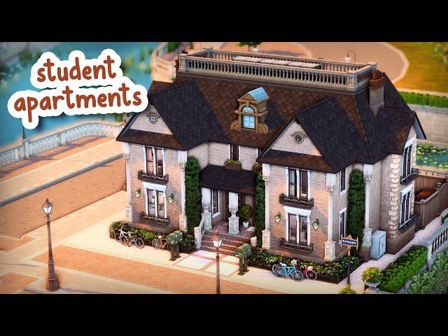 Student Apartments  || The Sims 4 Speed Build