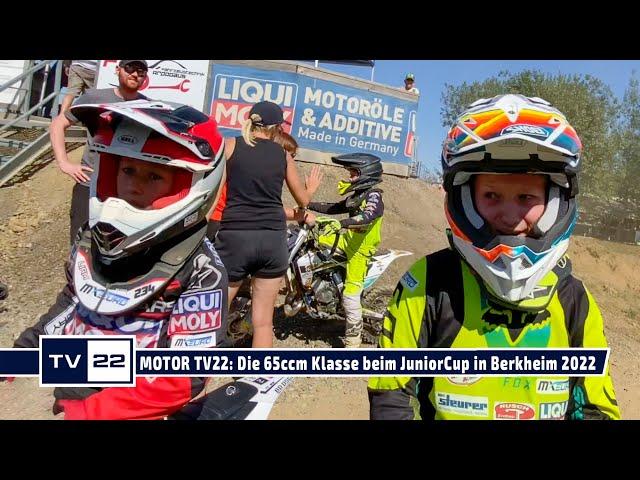 MOTOR TV22: Motocross 65ccm Berkheim - MY SPORT MY STORY Liqui Moly Euro JuniorCup 2022